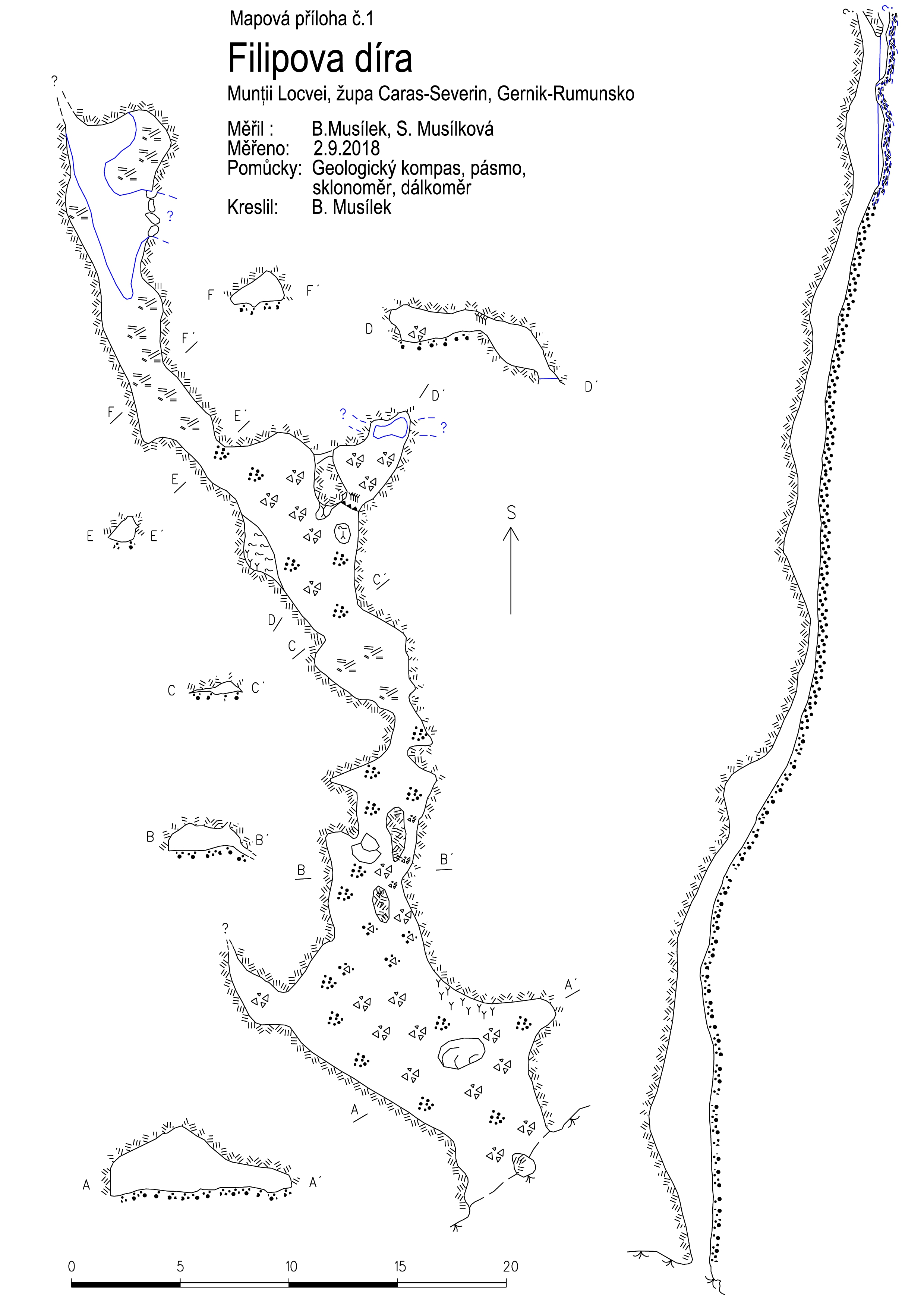 MAP Pestera Filipovo Dira