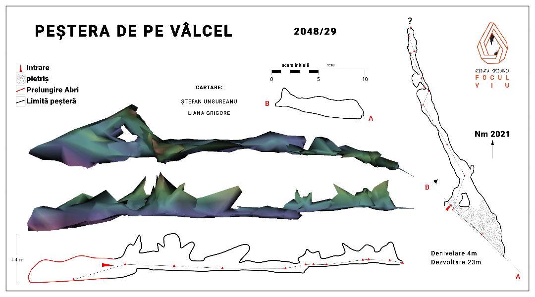 harta P. de pe Valcel